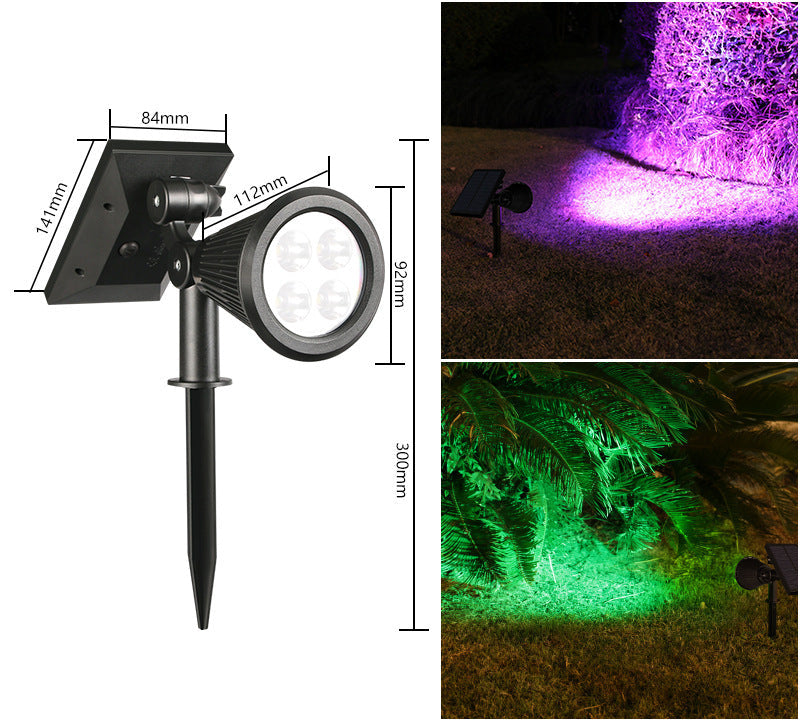 Outdoor Solar Garden Spotlight