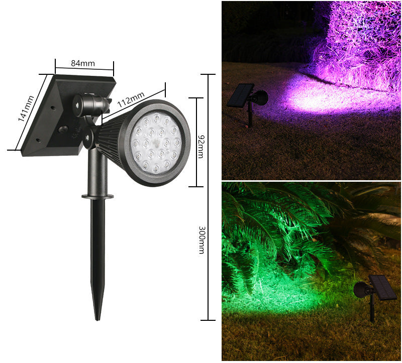 Outdoor Solar Garden Spotlight