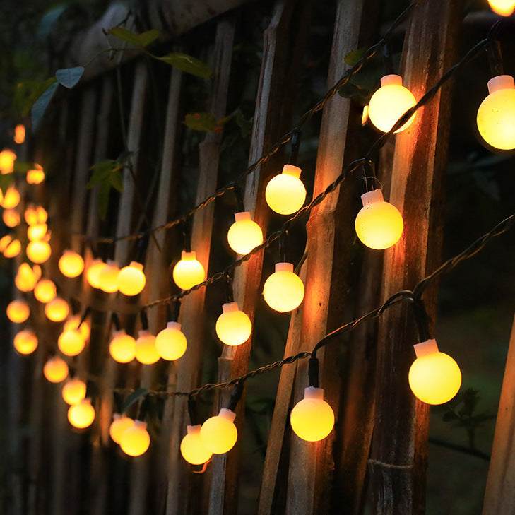 LED Outdoor Ball String Lights
